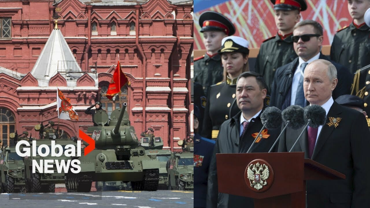 Victory Day Parade: Putin Says “real War” Being Waged On Russia