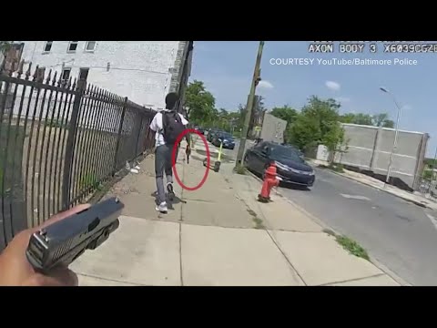 Video: Baltimore Police Officer Shot Armed Teen From Behind During Foot Chase