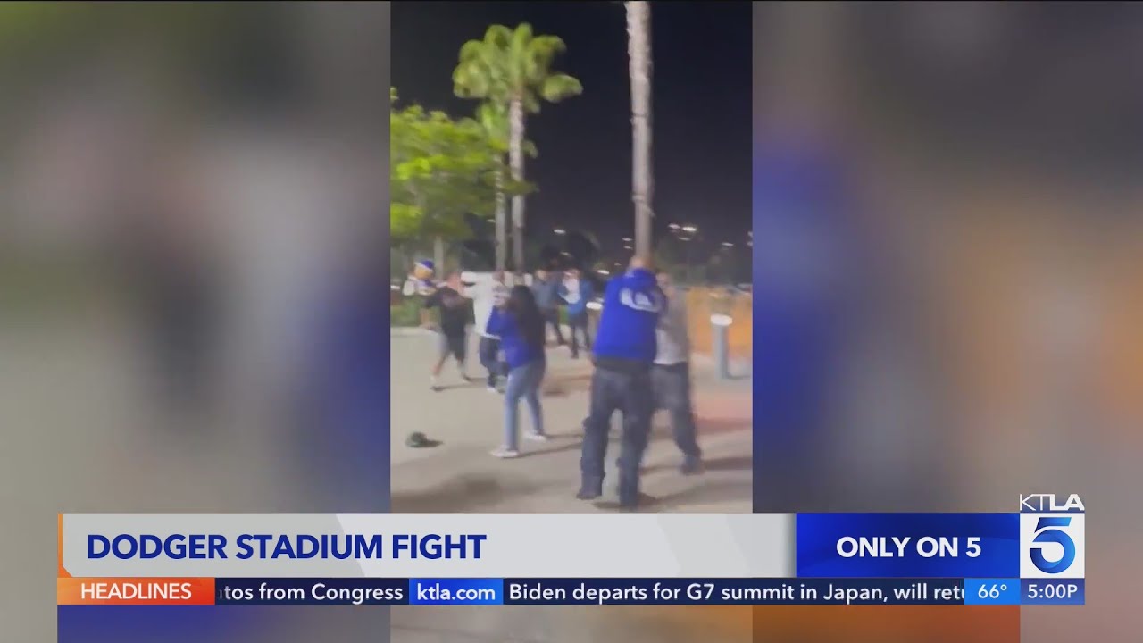 Video Captured Brawl At Dodger Stadium