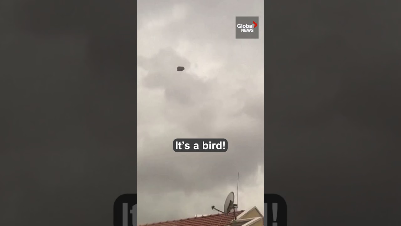 Video Captures Couch Flying Off High Rise During Storm In Ankara