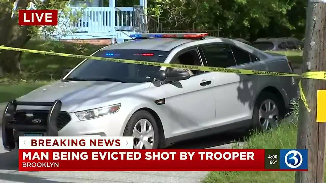 Video: Man Being Evicted Shot By State Trooper In Brooklyn