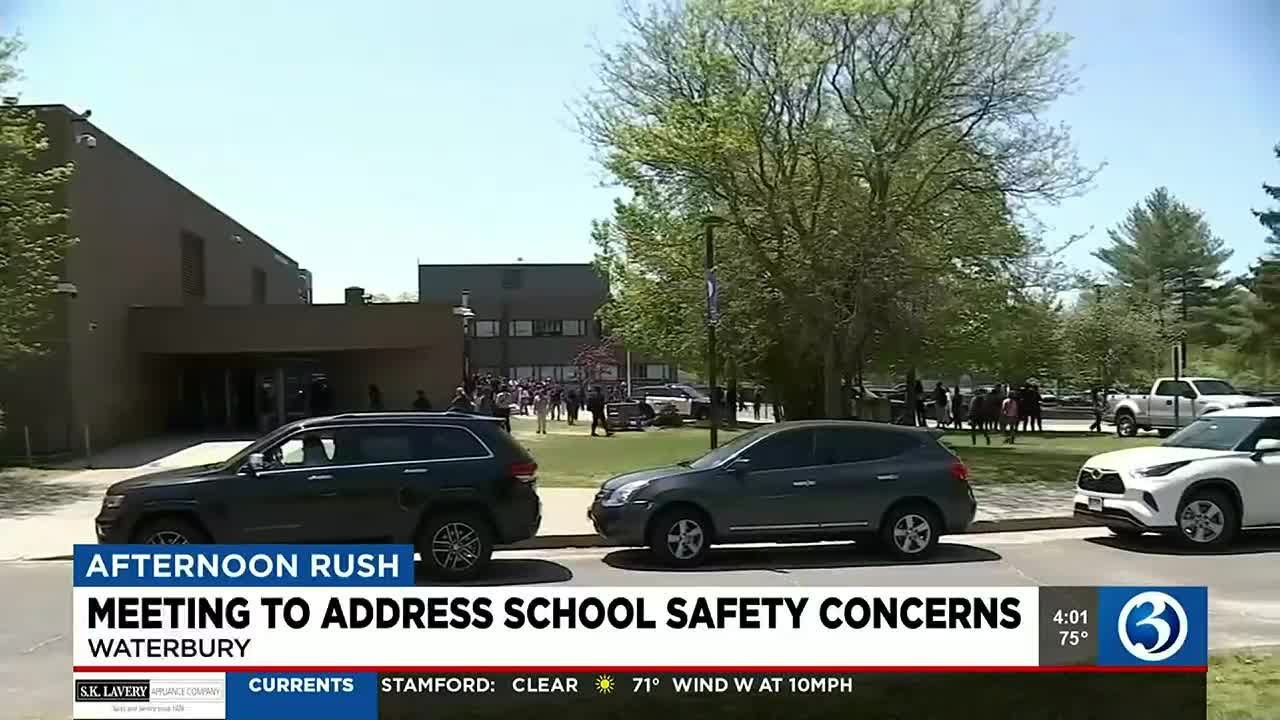 Video: Meeting To Address School Safety Concerns In Waterbury