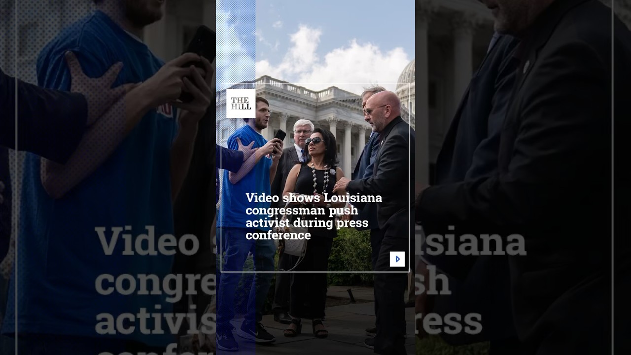 Video Shows Louisiana Congressman Push Activist During Press Conference