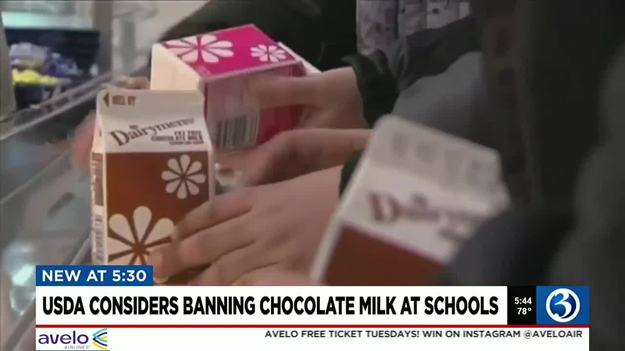 Video: Usda Considers Banning Chocolate Milk At Schools