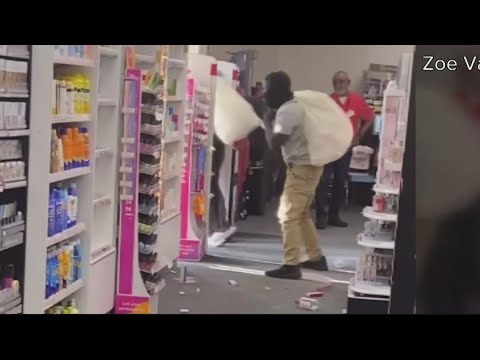 Viral Video Shows Thief Clearing The Shelves In Cvs In Front Of Everyone