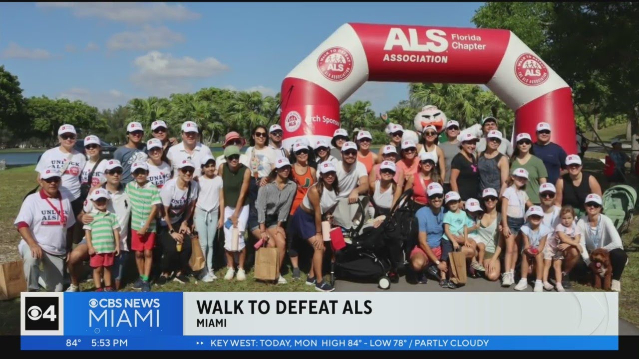 Walk To Defeat Als At Tropical Park Was A Success