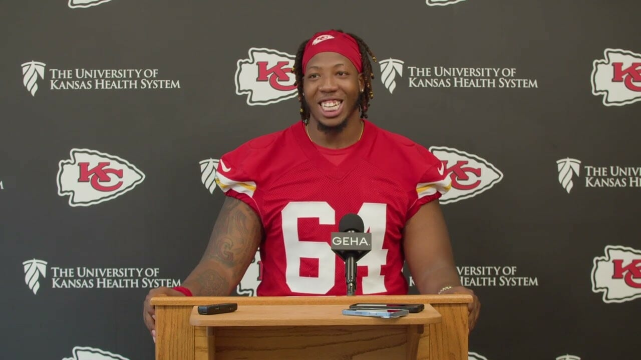 Wanya Morris Speaks During Rookie Minicamp | Press Conference 5/6 | Chiefs News