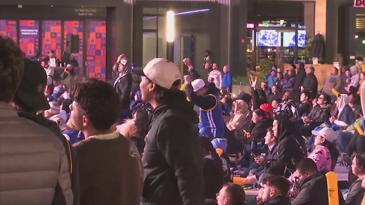 Warriors Fans Nervous, Excited As They Watch Final Minutes Of Pivotal Game 4