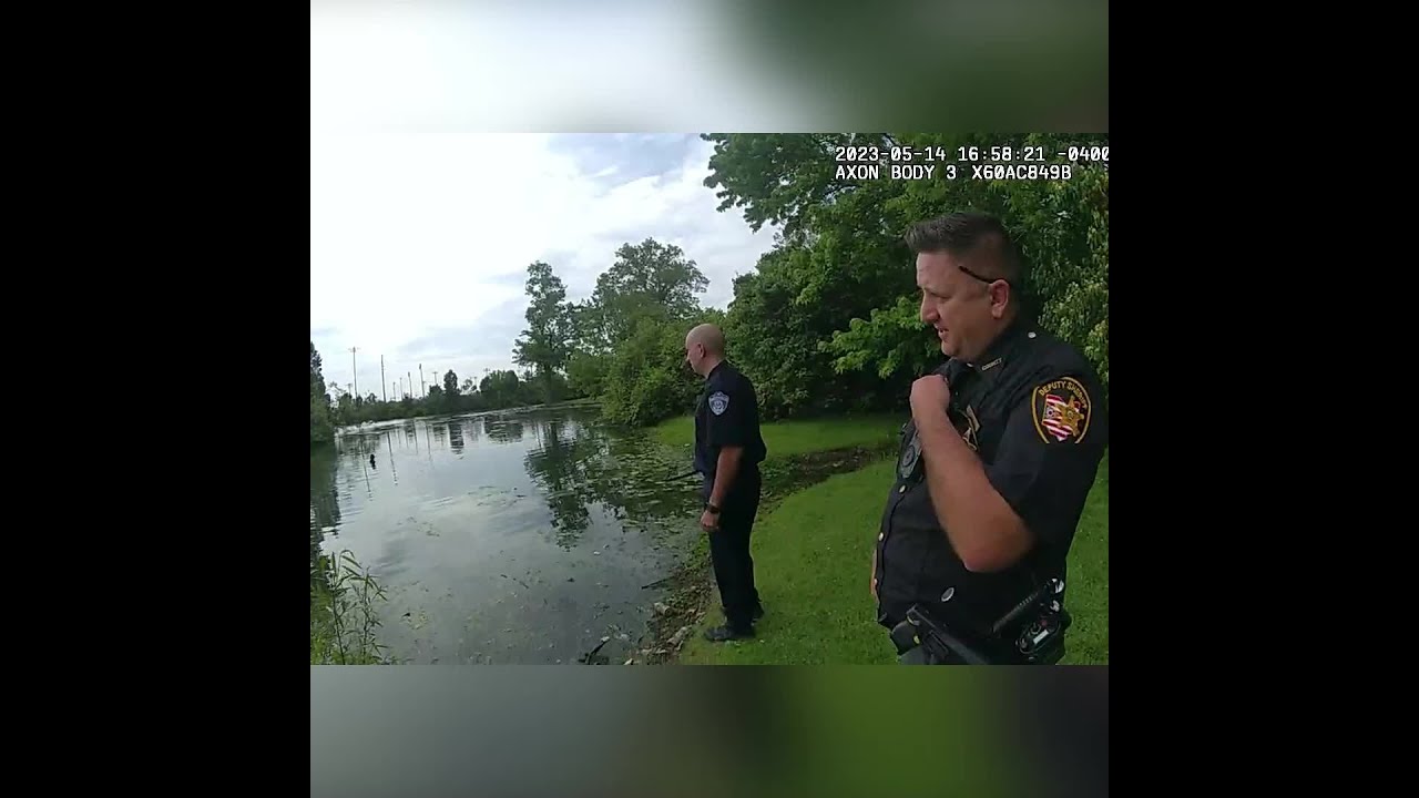 Watch: Blue Ash Officer Rescues Missing 6 Year Old From Pond