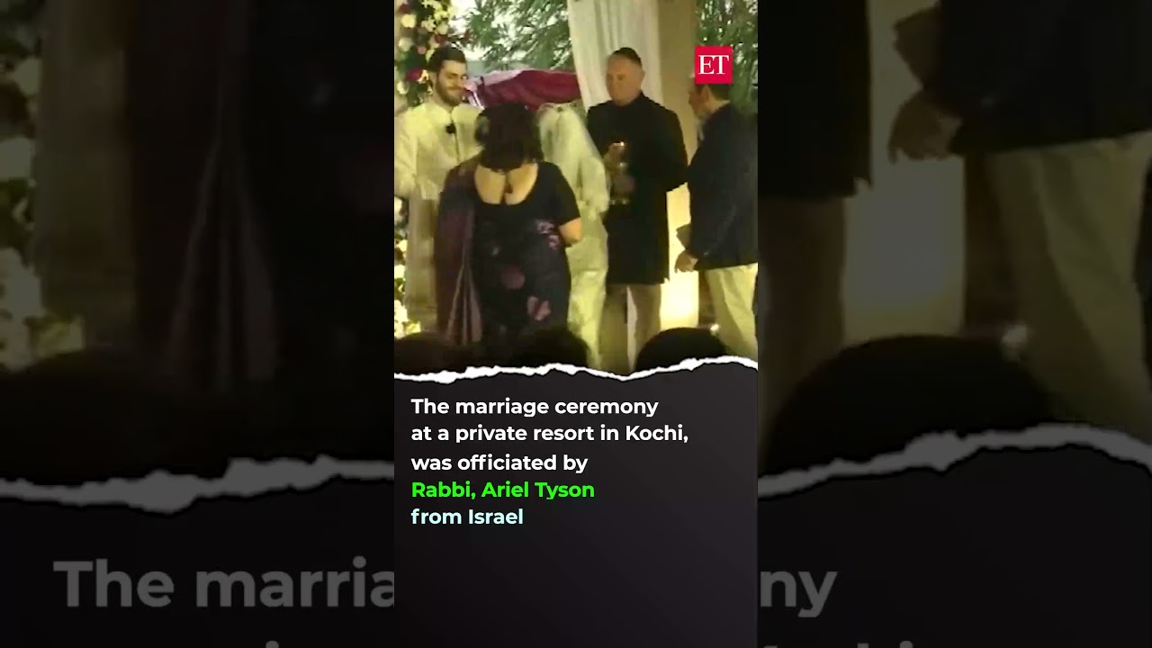 Watch: Kerala Witnesses Jewish Wedding After 15 Years When Rachel & Richard Tied Knot On May 21 | Econ Times