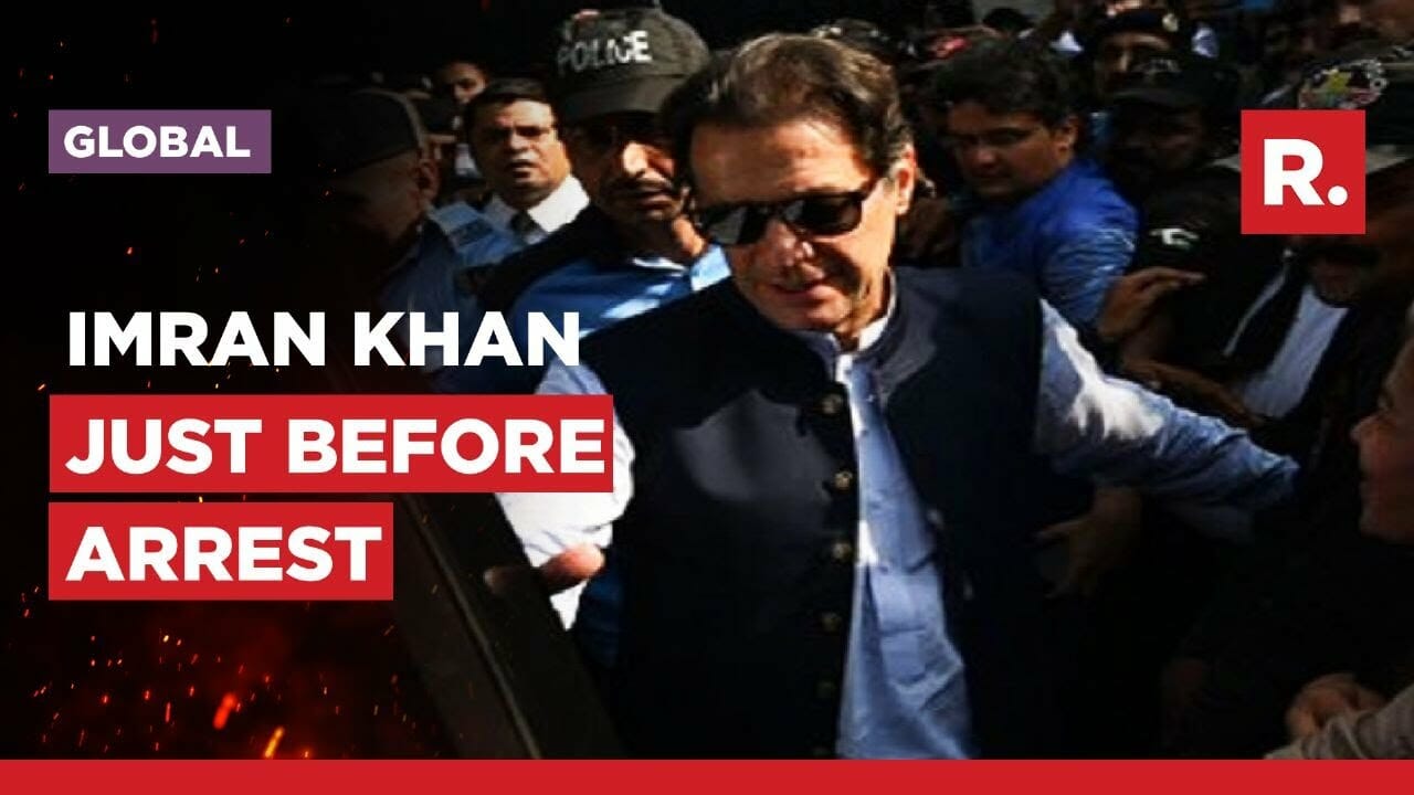 Watch What Imran Khan Said Moments Before His Arrest