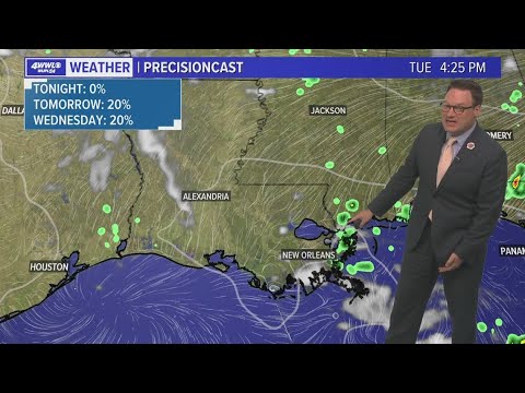 Weather: Relatively Low Humidity As We Wrap Up May | New Orleans News