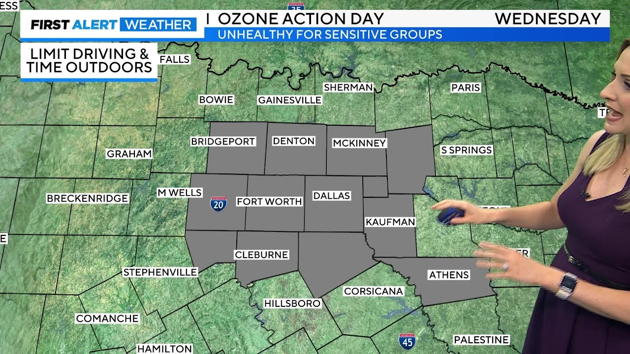 Wednesday Is An Ozone Action Day For Parts Of North Texas | Dallas News