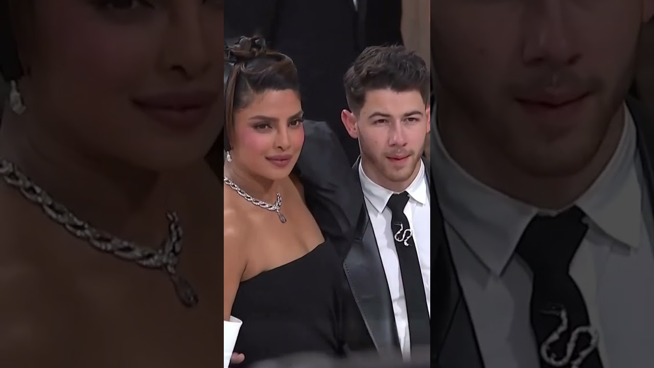 We’re Burning Up For Nick Jonas And Priyanka Chopra‘s Date Night. ❤️‍🔥 #metgala #shorts