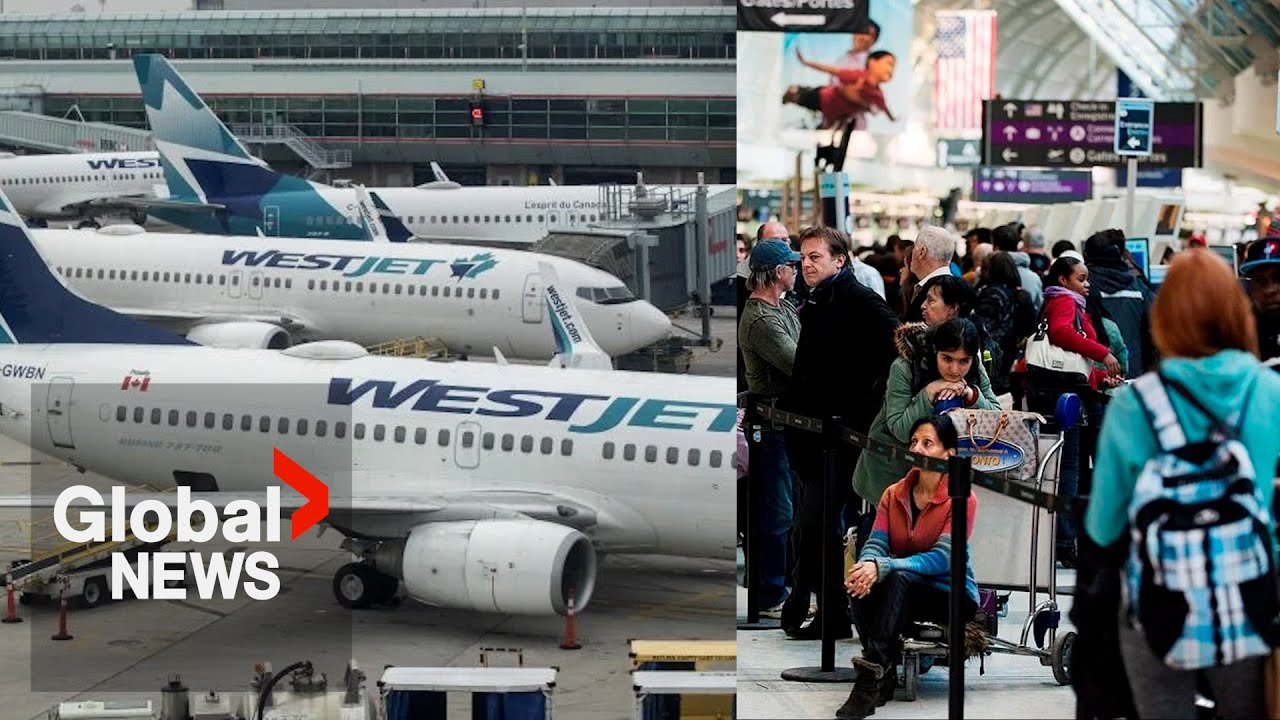 Westjet Starts Cancelling Flights As Pilot Strike Deadline Approaches