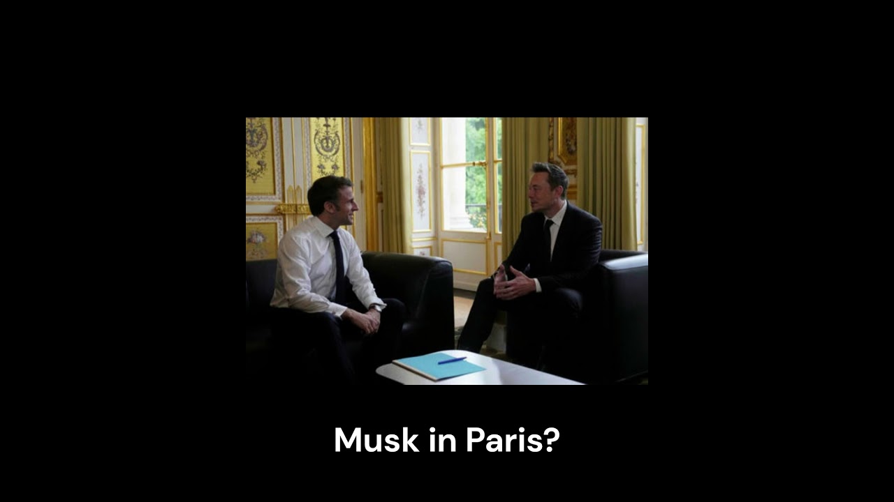 What Did Musk And Macron Discussing? #news #macron #ukraine #tesla #spacex #news | Spacex News