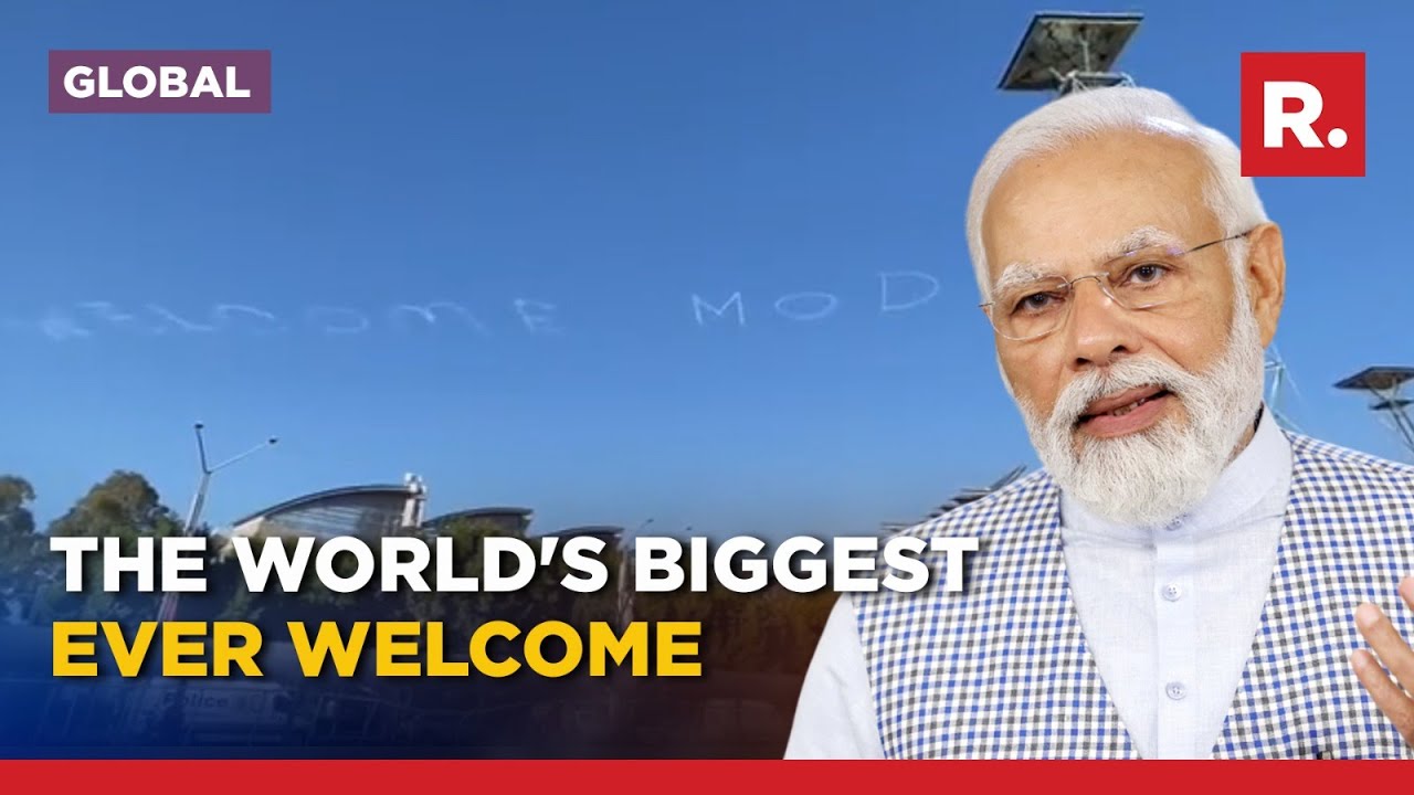 When Only Sydney’s Sky Was Big Enough To Welcome Pm Modi