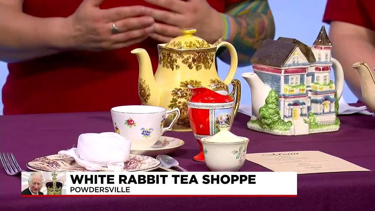 White Rabbit Tea Shoppe Celebrates Coronation