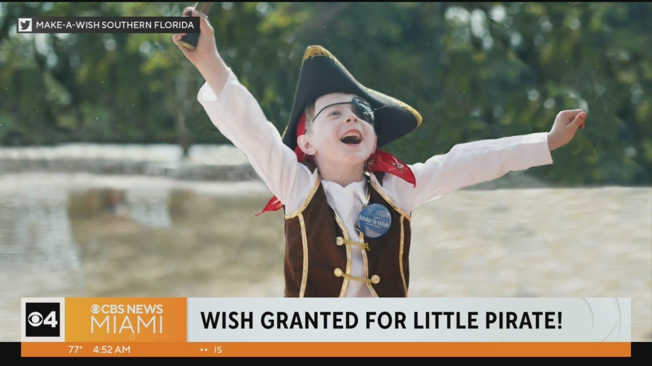 Wish Granted For Little Pirate