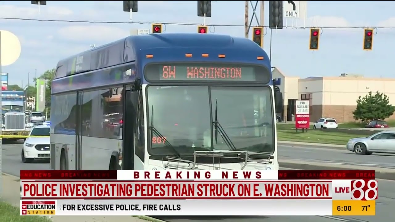 Woman Critically Hurt After Struck By Indygo Bus