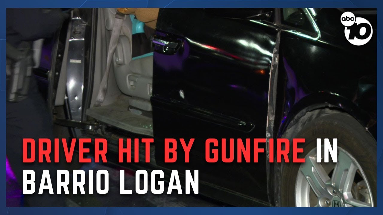 Woman driving in Barrio Logan struck by gunfire | San Diego News