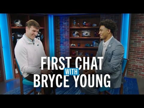 “you Guys Are Gonna Get My All!” Bryce Young Speaks With Panthers Legend Jake Delhomme