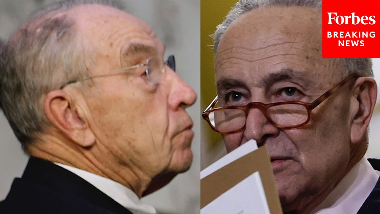 ‘you Know What Sen. Schumer Did?’: Grassley Blasts Biden, Democrats On Debt Limit