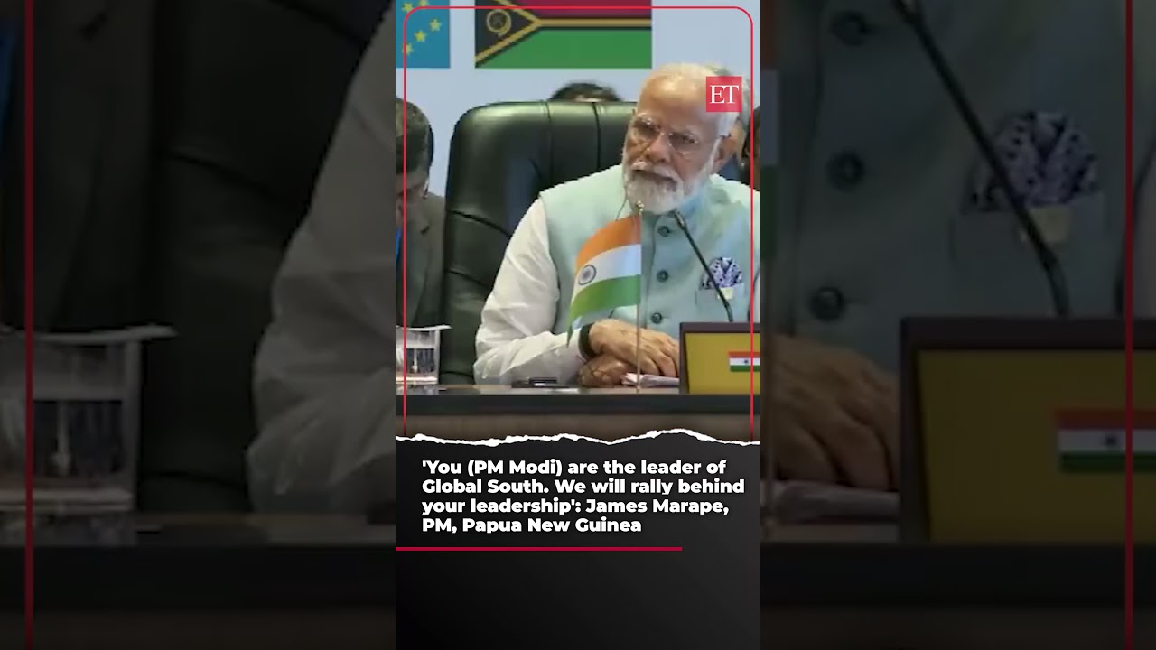 ‘you (pm Modi) Are The Leader Of Global South. We Will Rally Behind Your Leadership’: James Marape | Econ Times