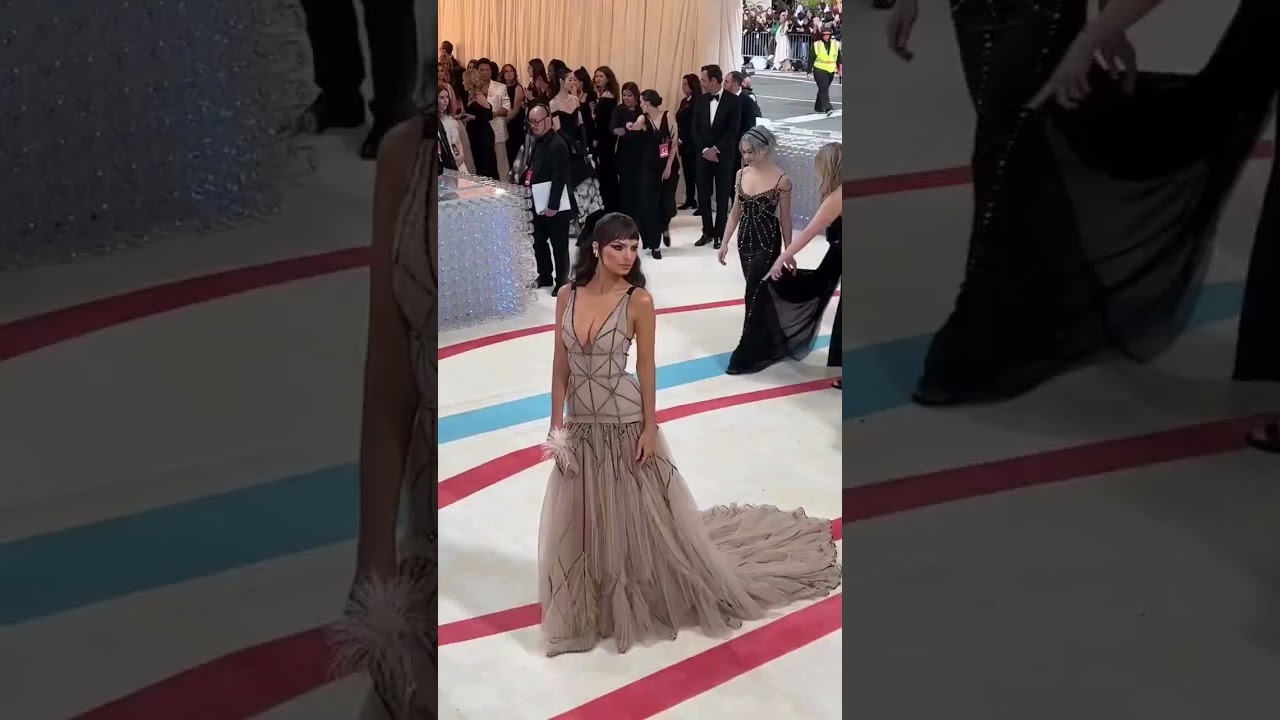 Your Honor, Emily Ratajkowski Served At The #metgala. 😍 #shorts