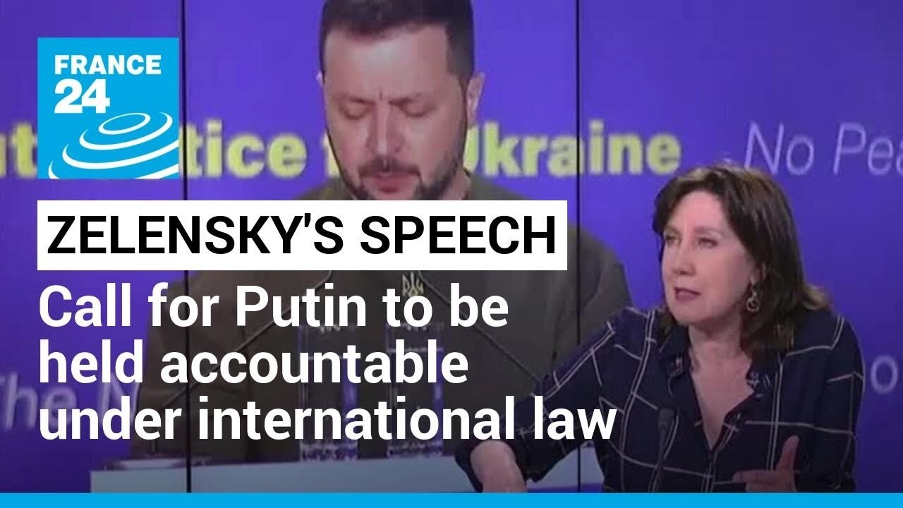 Zelensky’s Speech In The Hague: “putin Deserves To Be Sentenced For His Criminal Actions”