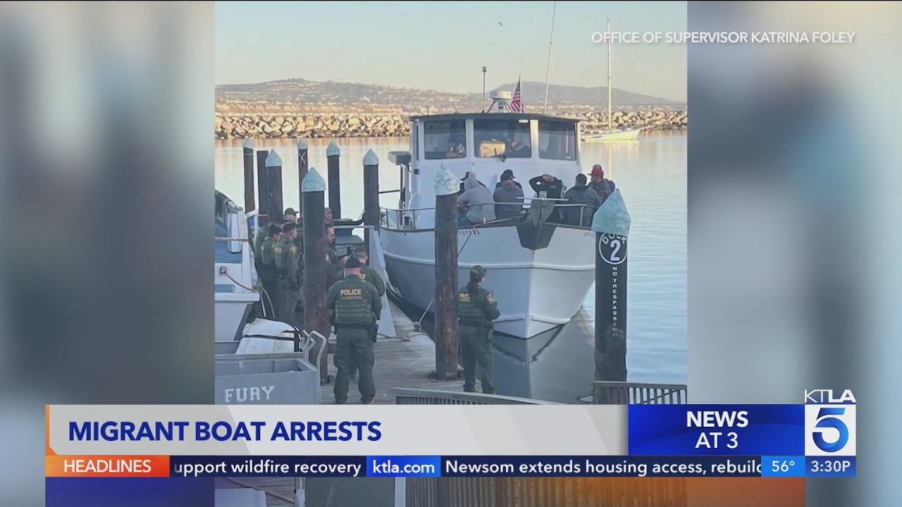 9 people illegally entering U.S. arrested in Dana Point Harbor