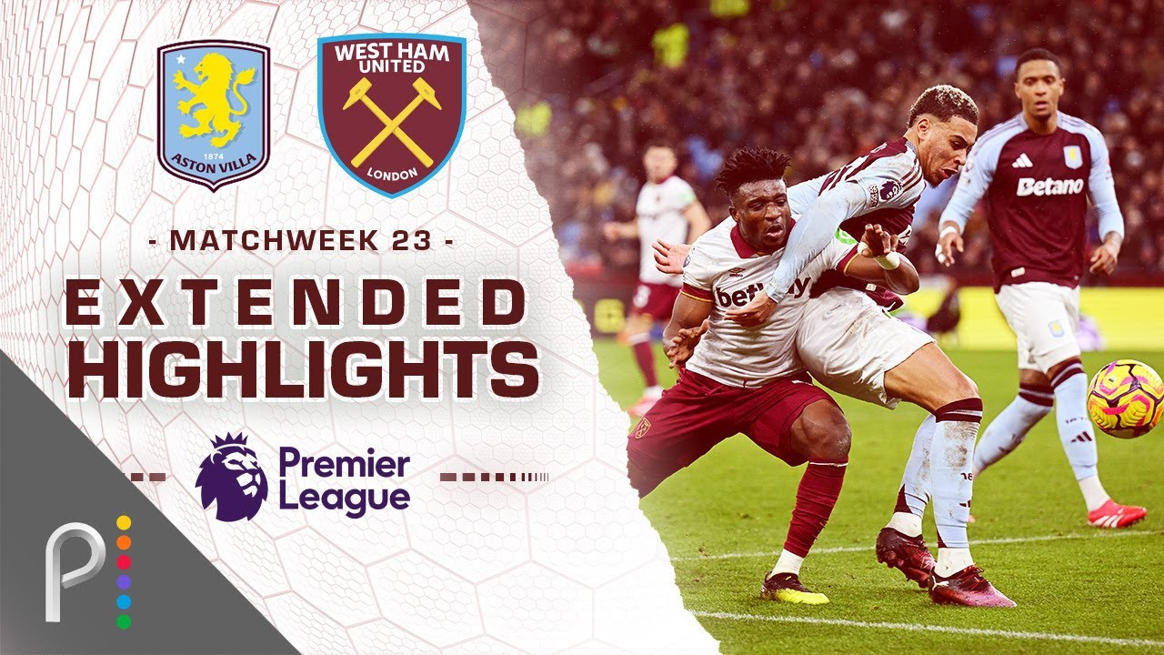 Aston Villa v. West Ham United | PREMIER LEAGUE HIGHLIGHTS | 1/26/2025 | NBC Sports