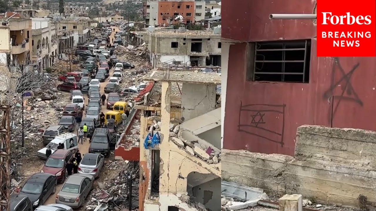 Civilians Return To Ruins After IDF Withdraw From Lebanese Town Of Aita ash-Shaab