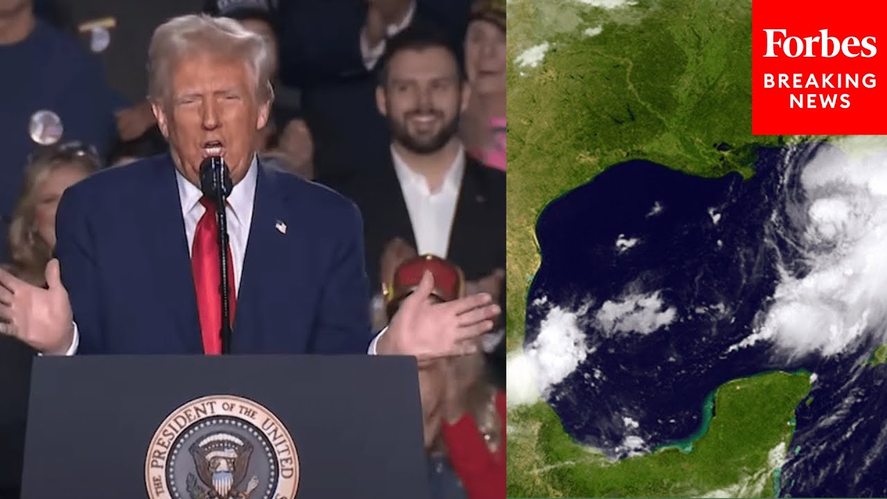 Crowd Cheers As Trump Touts Renaming Of Gulf Of Mexico To Gulf Of America’