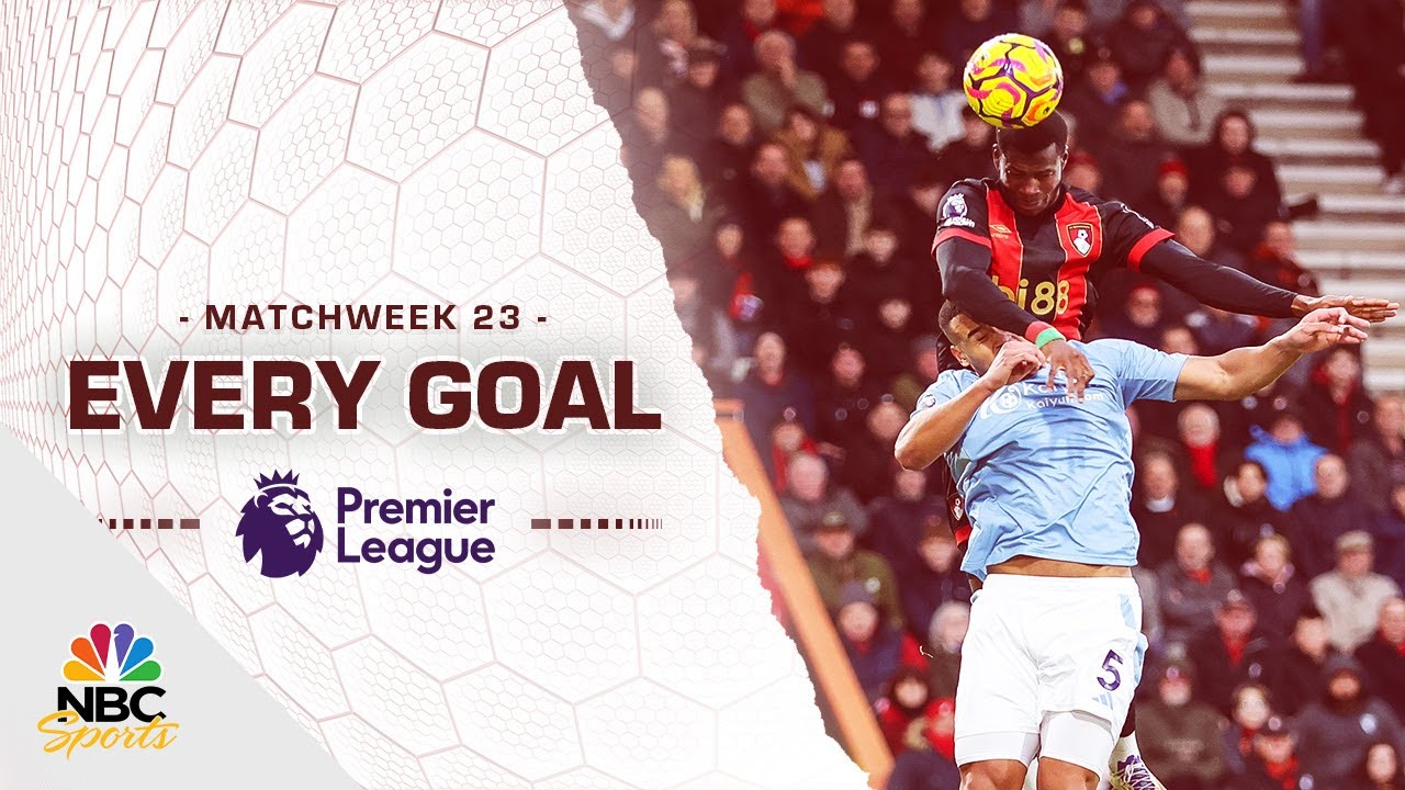 Every Premier League goal from Matchweek 23 (2024-25) | NBC Sports