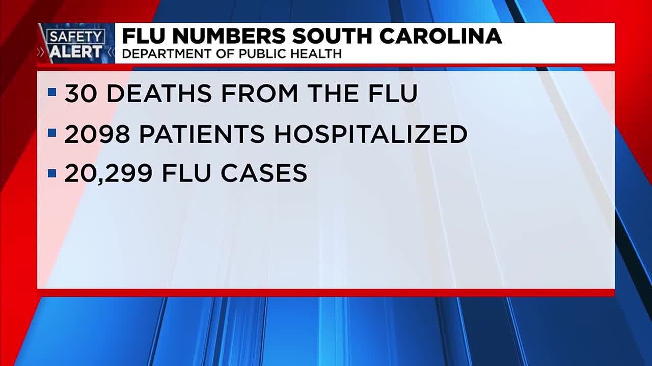 Flu cases rising in SC