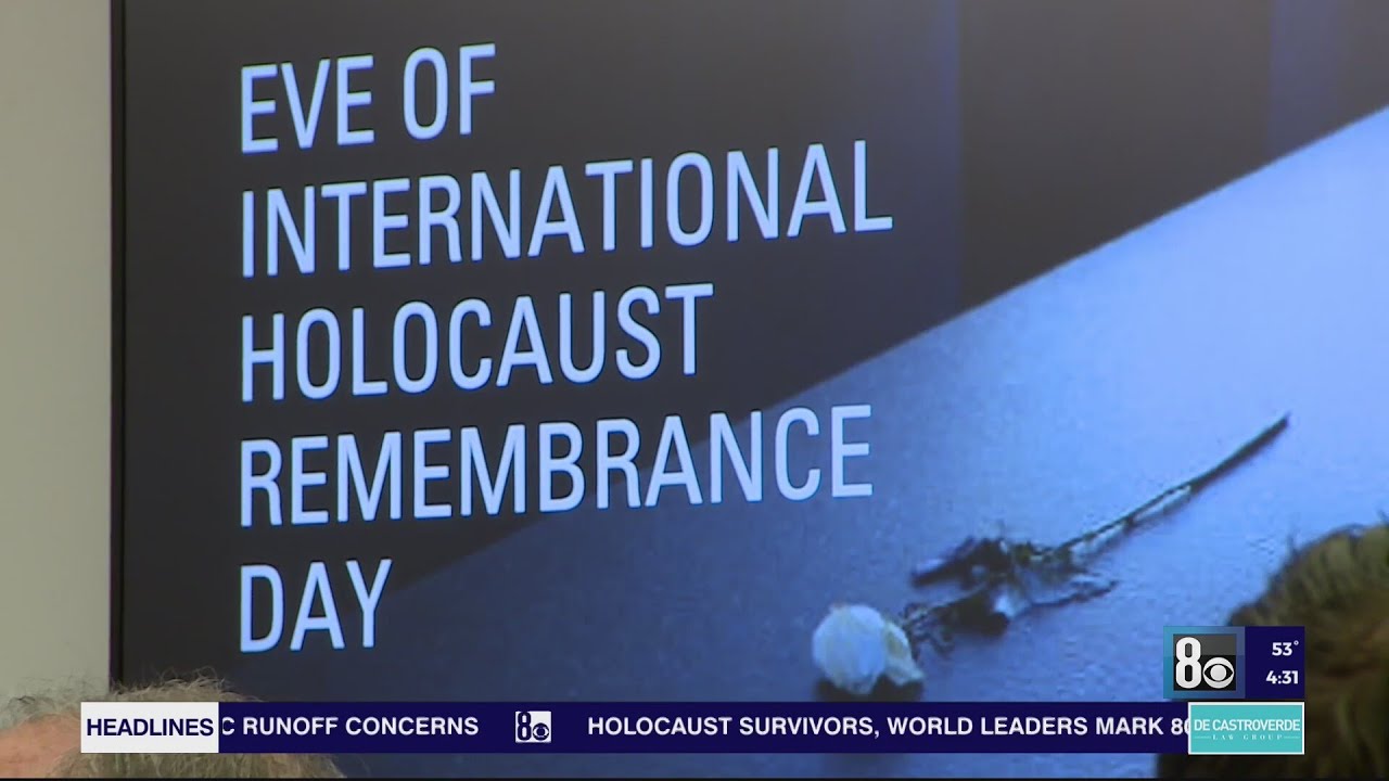 Holocaust Remembrance Day observed at UNLV by community leaders