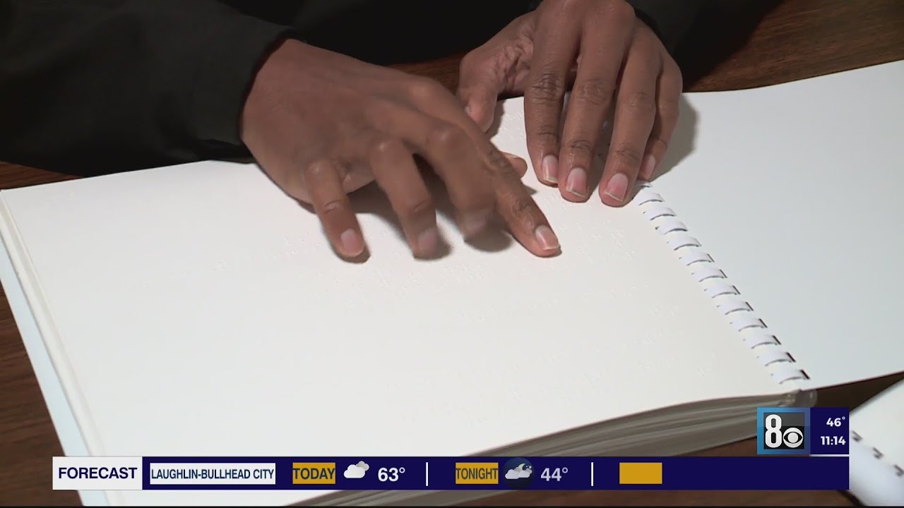 Las Vegas organization fosters independence with braille for those visually impaired