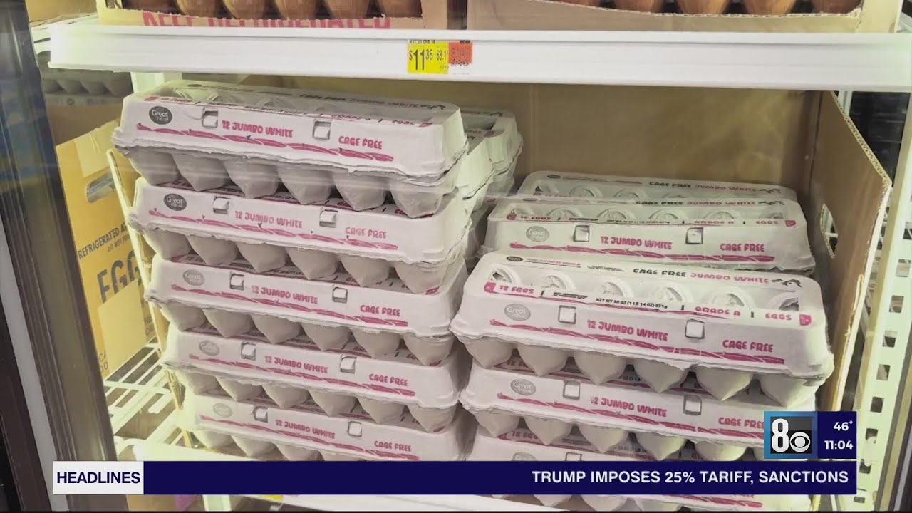 Las Vegas shoppers feeling effects of egg shortage, higher prices