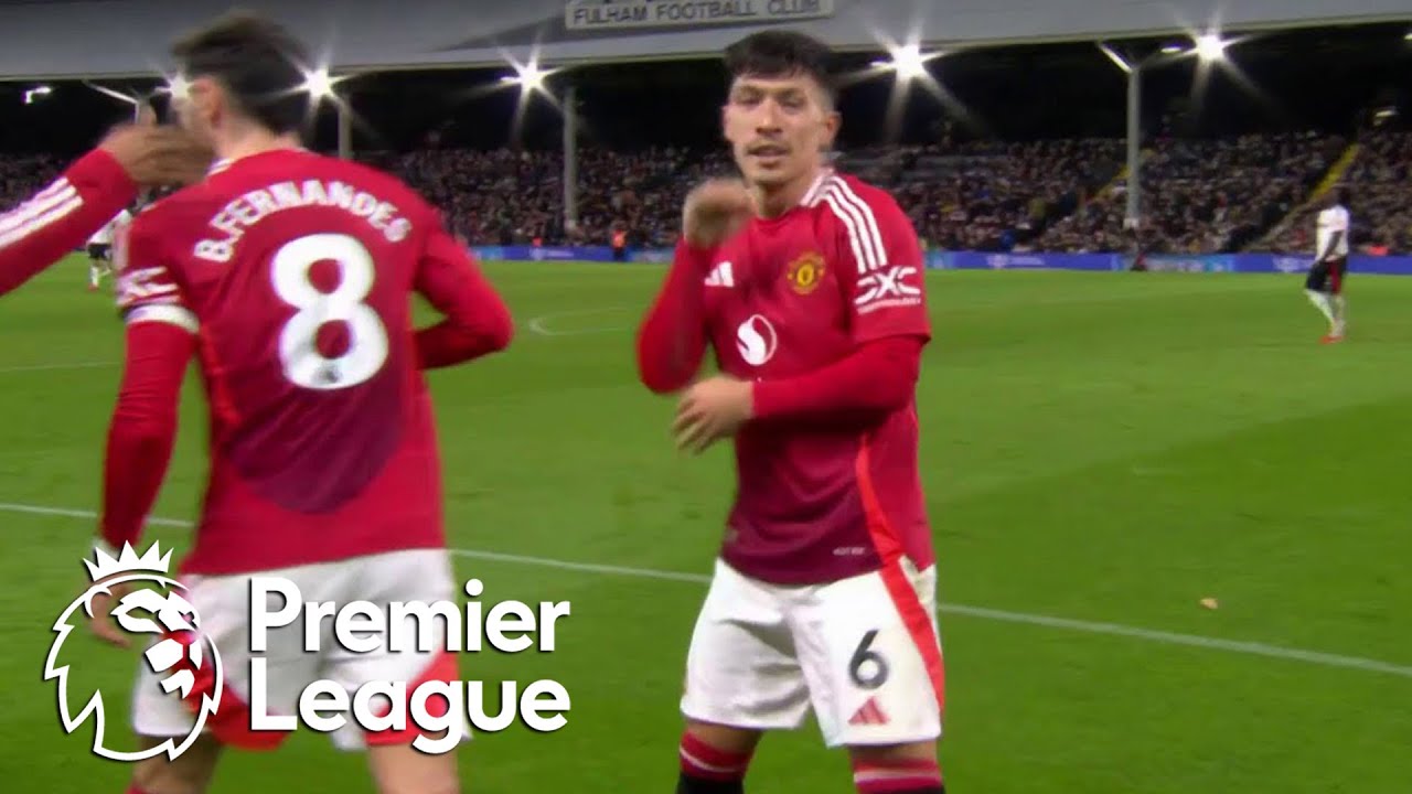 Lisandro Martinez powers Manchester United 1-0 ahead of Fulham | Premier League | NBC Sports