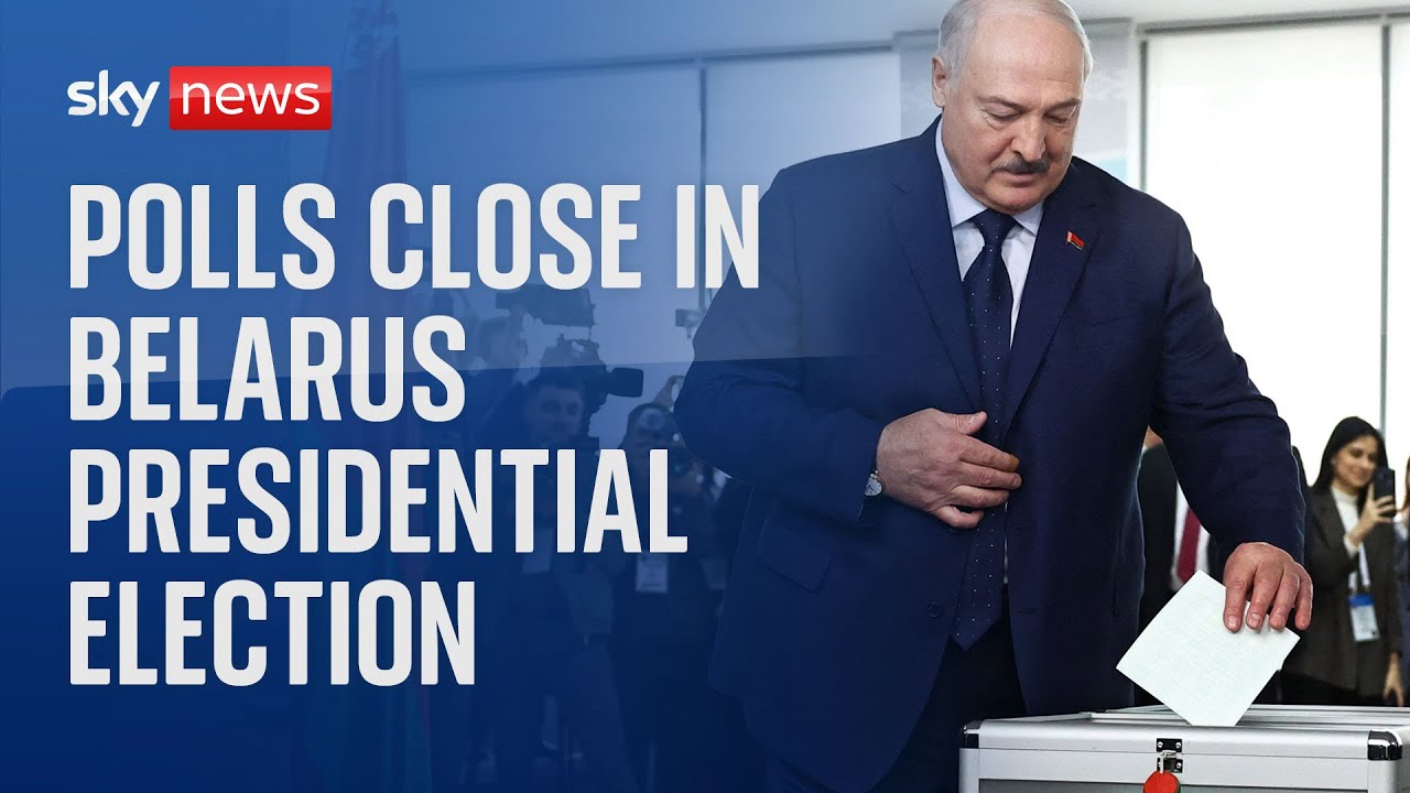 Polls close in Belarus, with Alexander Lukashenko set to extend his presidential rule