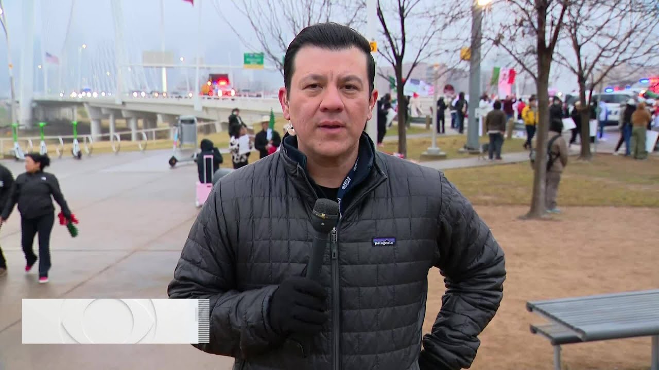 Protesters rally in North Texas over new immigration policies | Dallas News