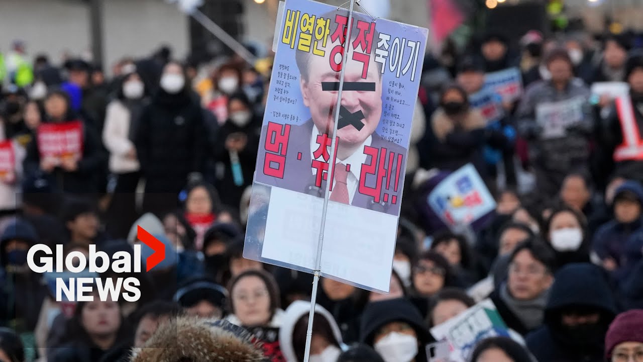 South Korea president indicted on charges of insurrection