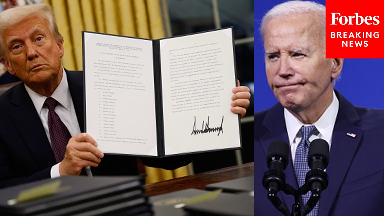 Trump Flexes Taking Nearly 350 Executive Actions To Fix ‘Calamity’ Of Biden Administration