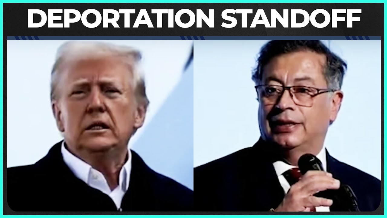 Trump Gets Into Standoff with Columbia’s President Gustavo Petro Over Deportations