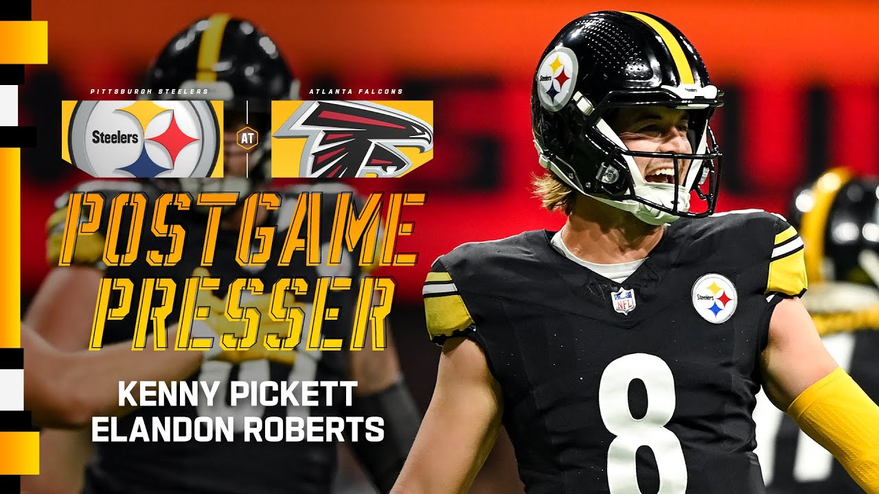 Kenny Pickett Press Conference (preseason Week 3 At Falcons) | Pittsburgh Steelers