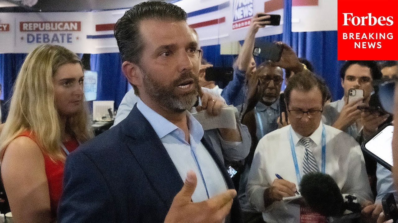 Donald Trump Jr. Drops Hammer On Desantis After First 2024 Gop Candidates Debate