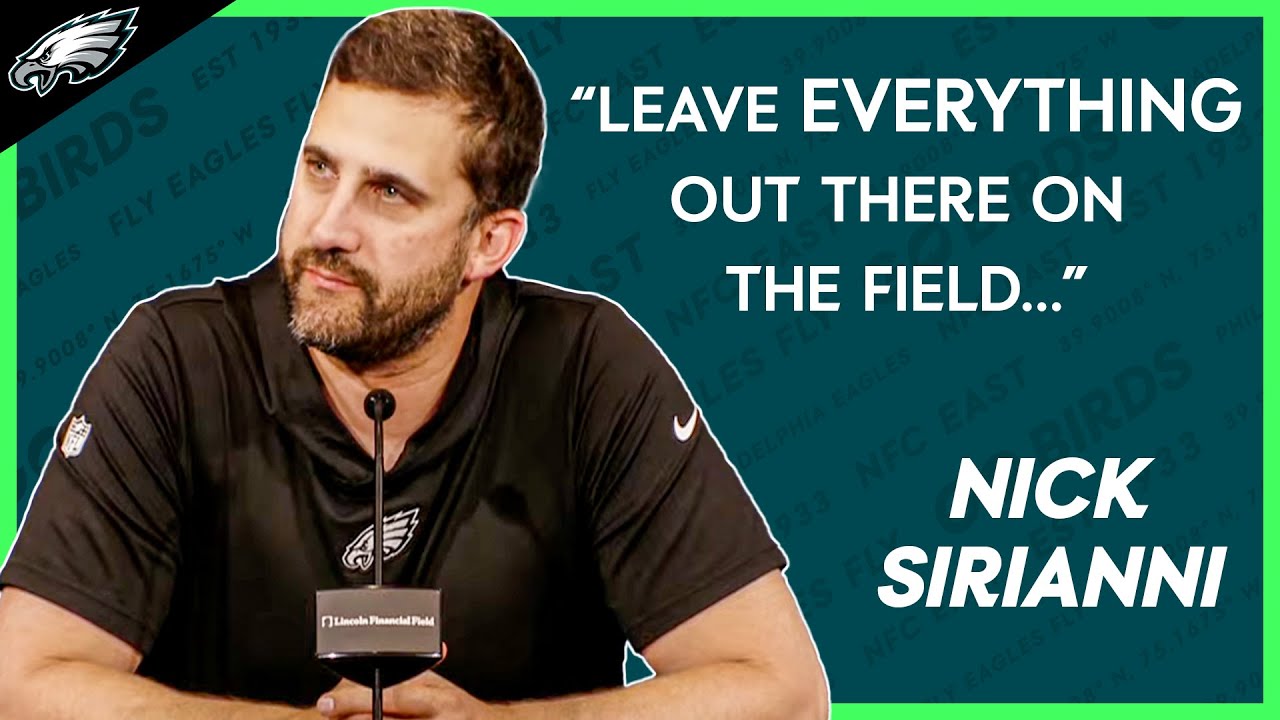 Coach Sirianni Reviews His Thoughts On The Eagles Vs Colts Game