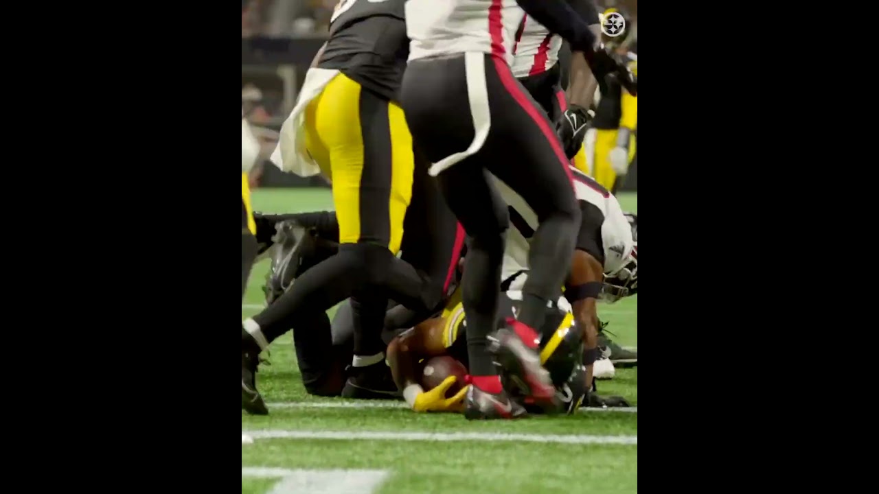 Highlight: Jaylen Warren 8 Yard Rushing Td Vs. Falcons | #pitvsatl On Nfl+