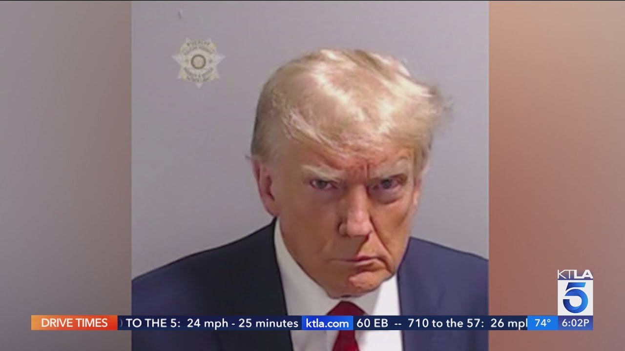 Trump Mugshot Makes History After Surrender At Fulton County Jail